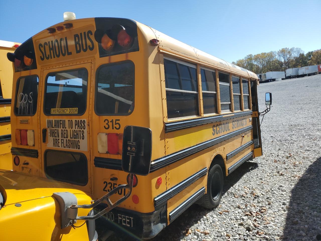 2012 Thomas Minotour G4500 - School Bus - Image 3