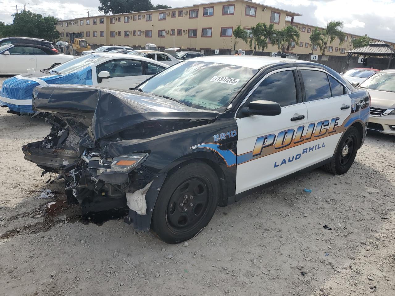 2018 Ford Taurus Police Interceptor