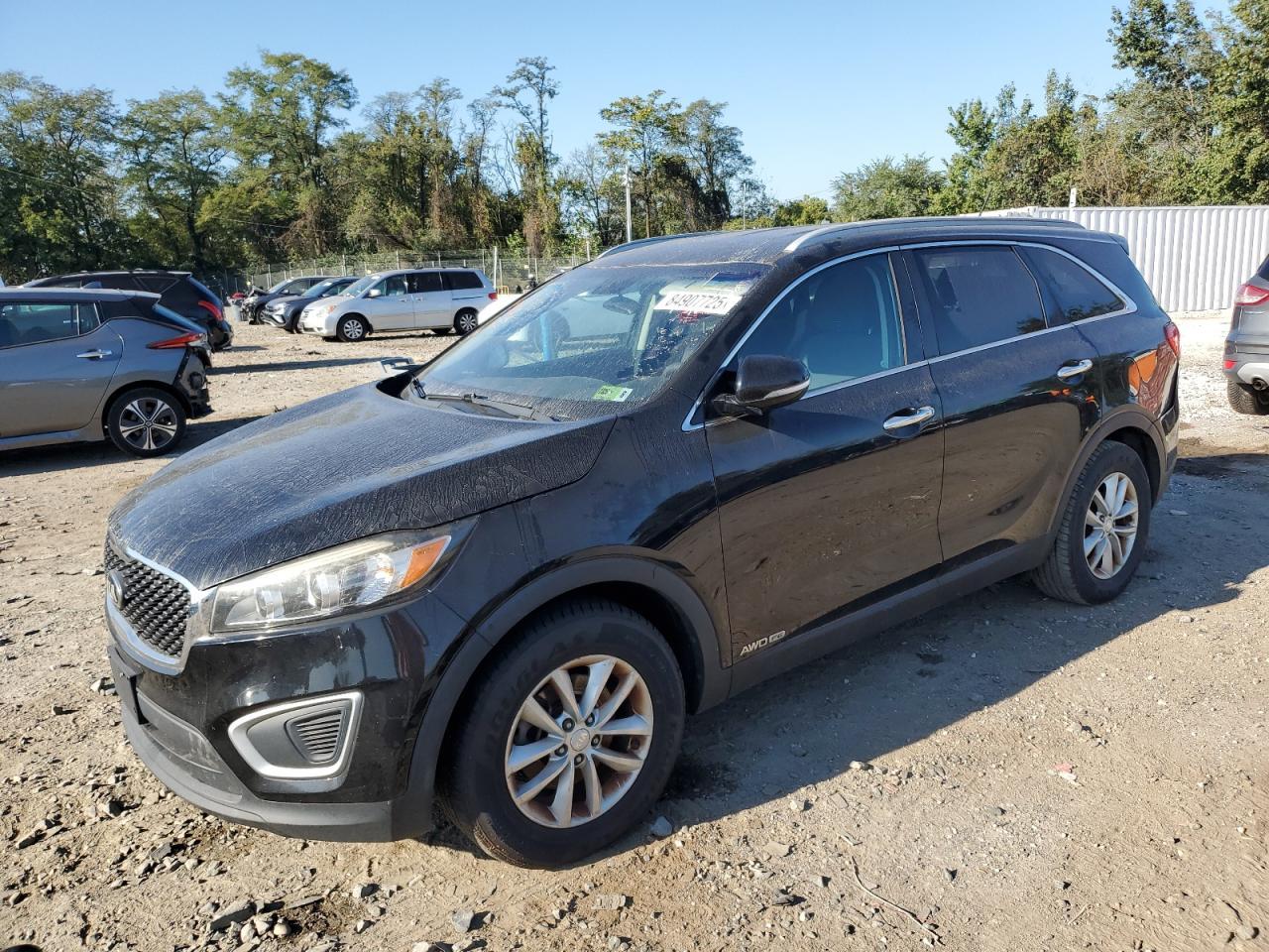 2017 Kia Sorento Lx 3.3L V6