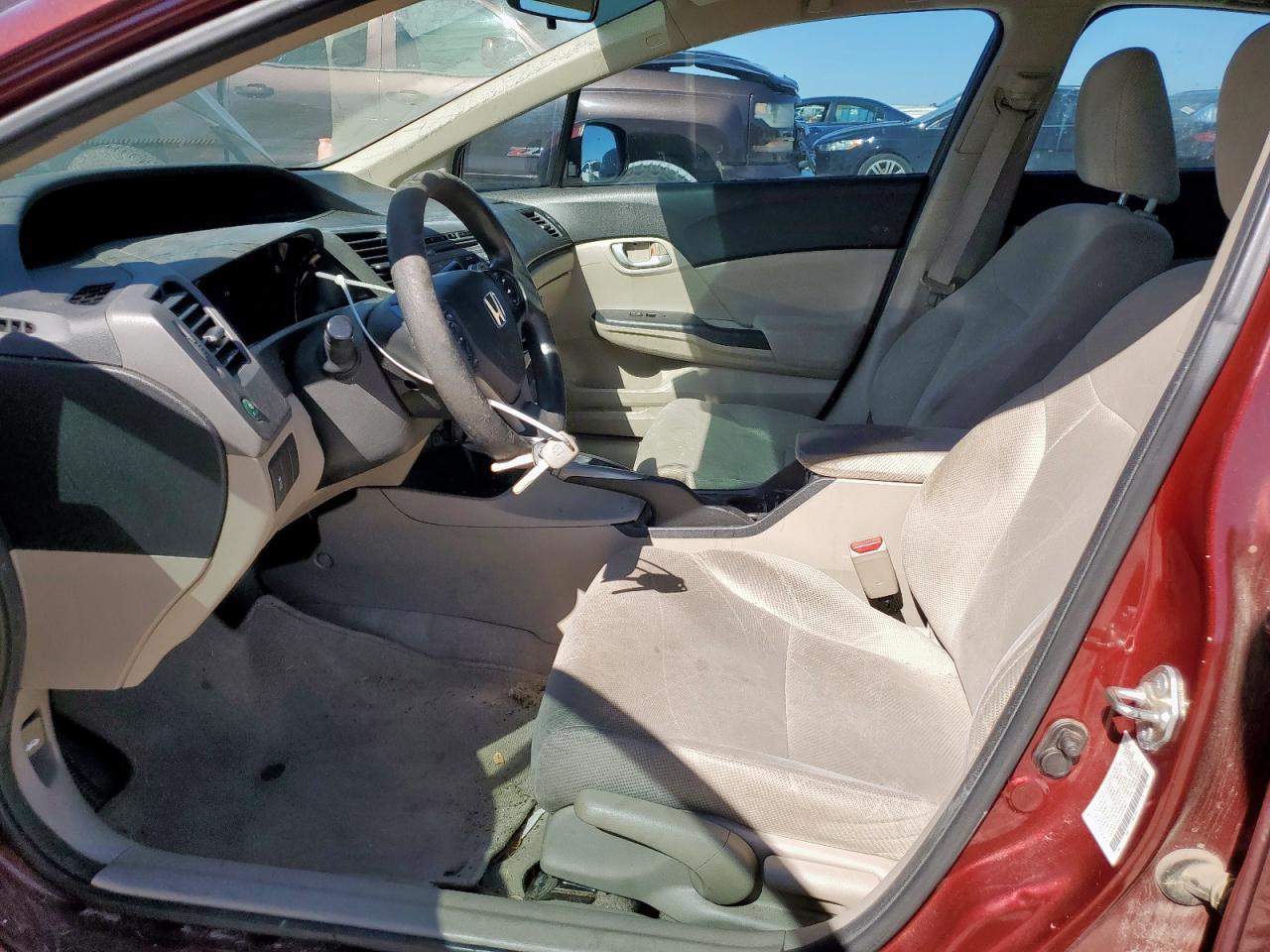 2012 Honda Civic Lx - Фото 7