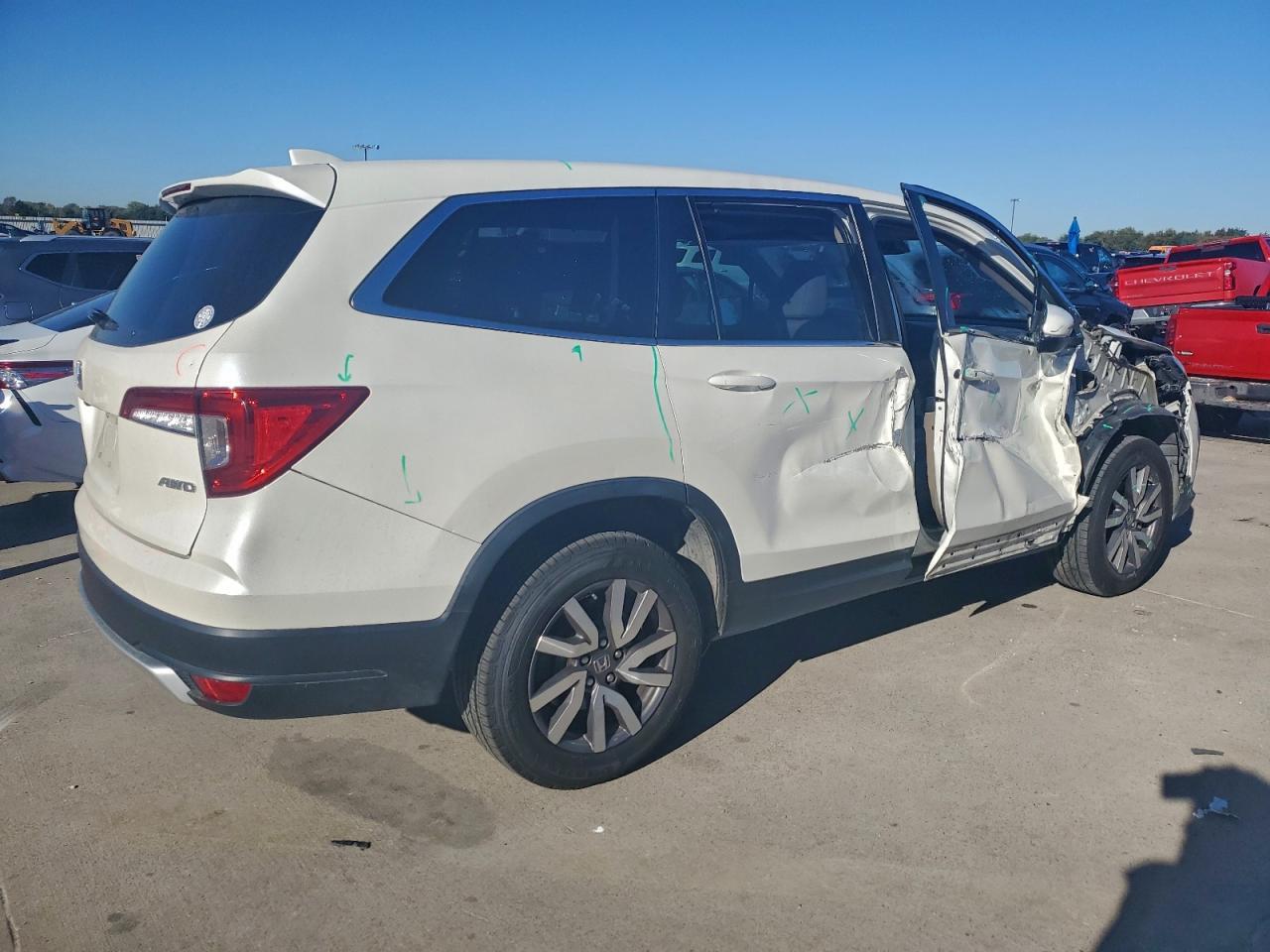 2019 Honda Pilot Exl - Фото 3