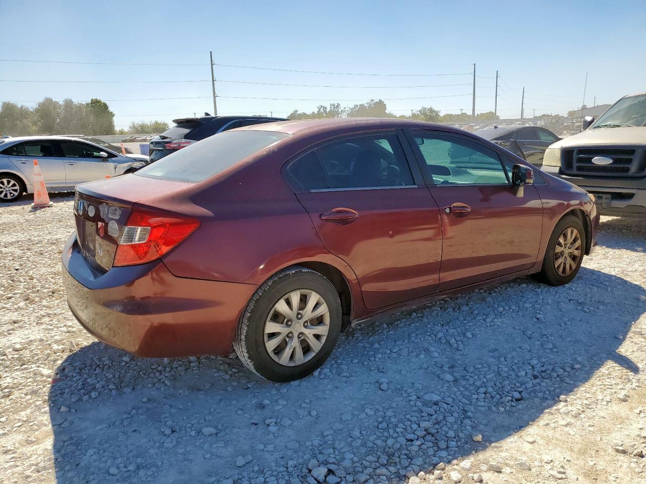2012 Honda Civic Lx - Фото 3