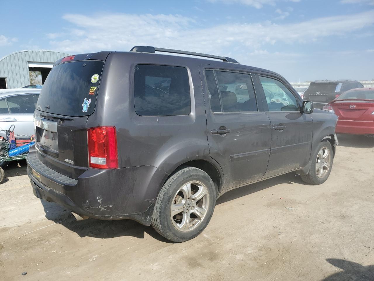 2013 Honda Pilot Exl - Фото 3