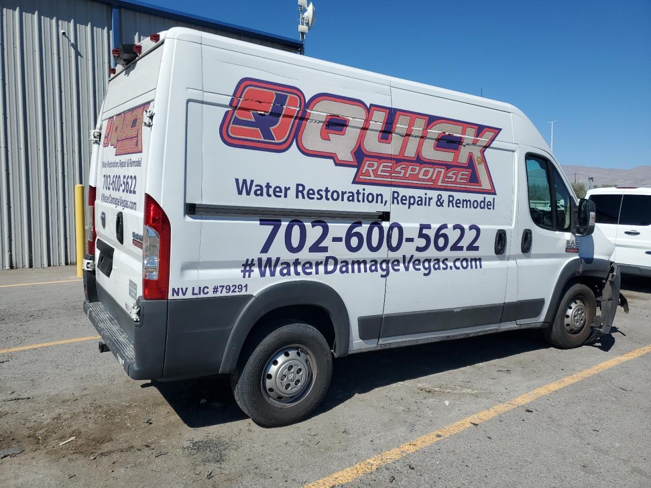 2018 Ram Promaster 2500 Utility / Service Van - Image 3