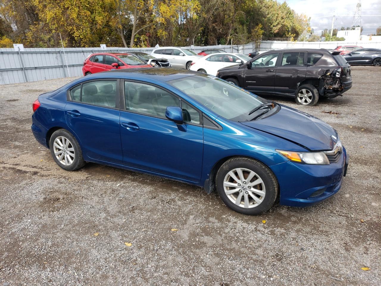2012 Honda Civic Exl - Фото 4