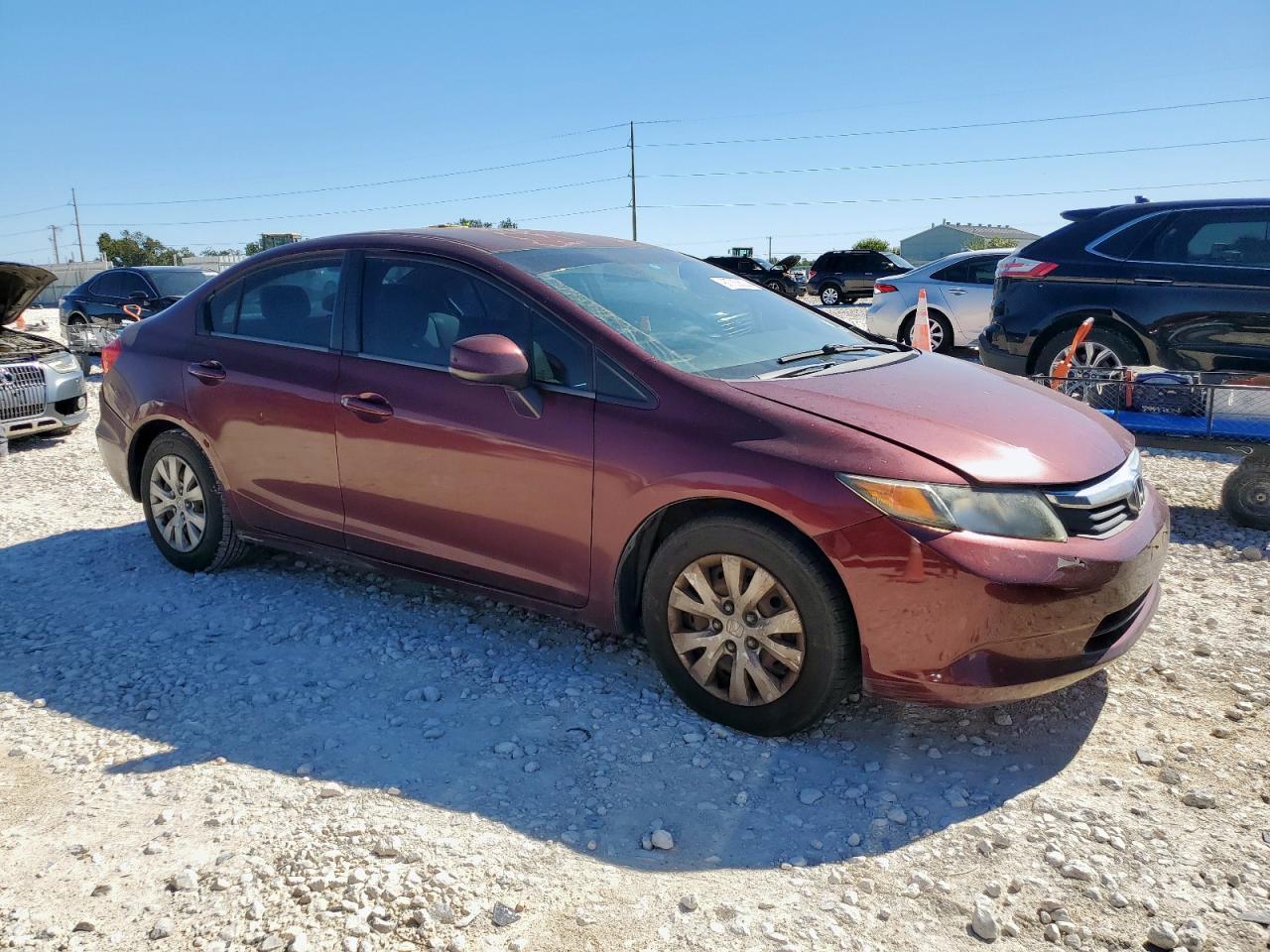 2012 Honda Civic Lx - Фото 4