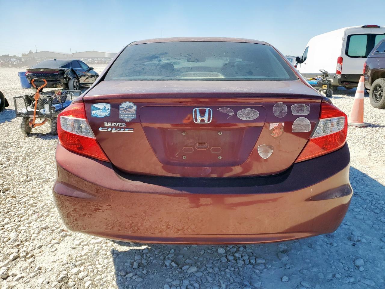 2012 Honda Civic Lx - Фото 6