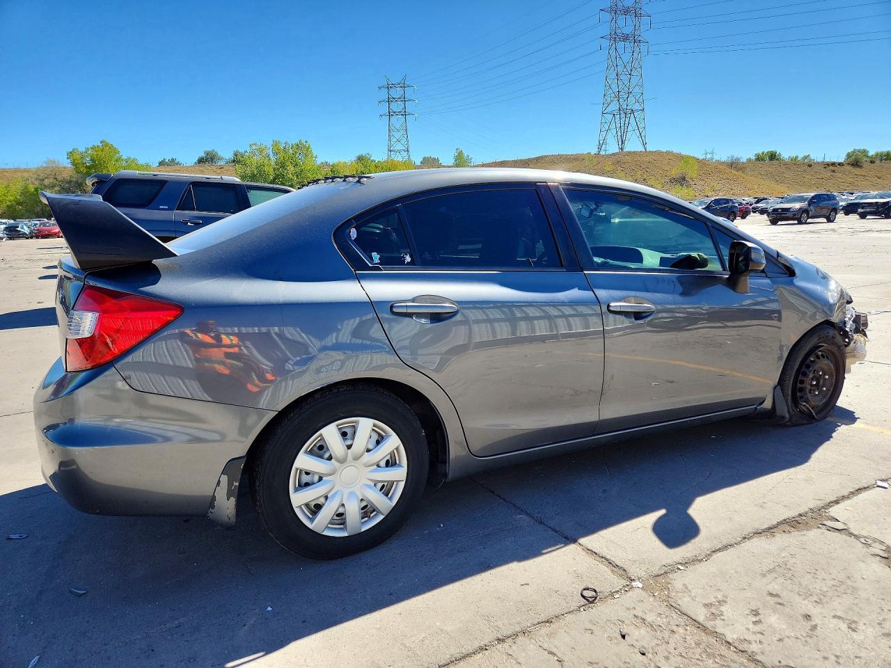 2012 Honda Civic Lx - Фото 3
