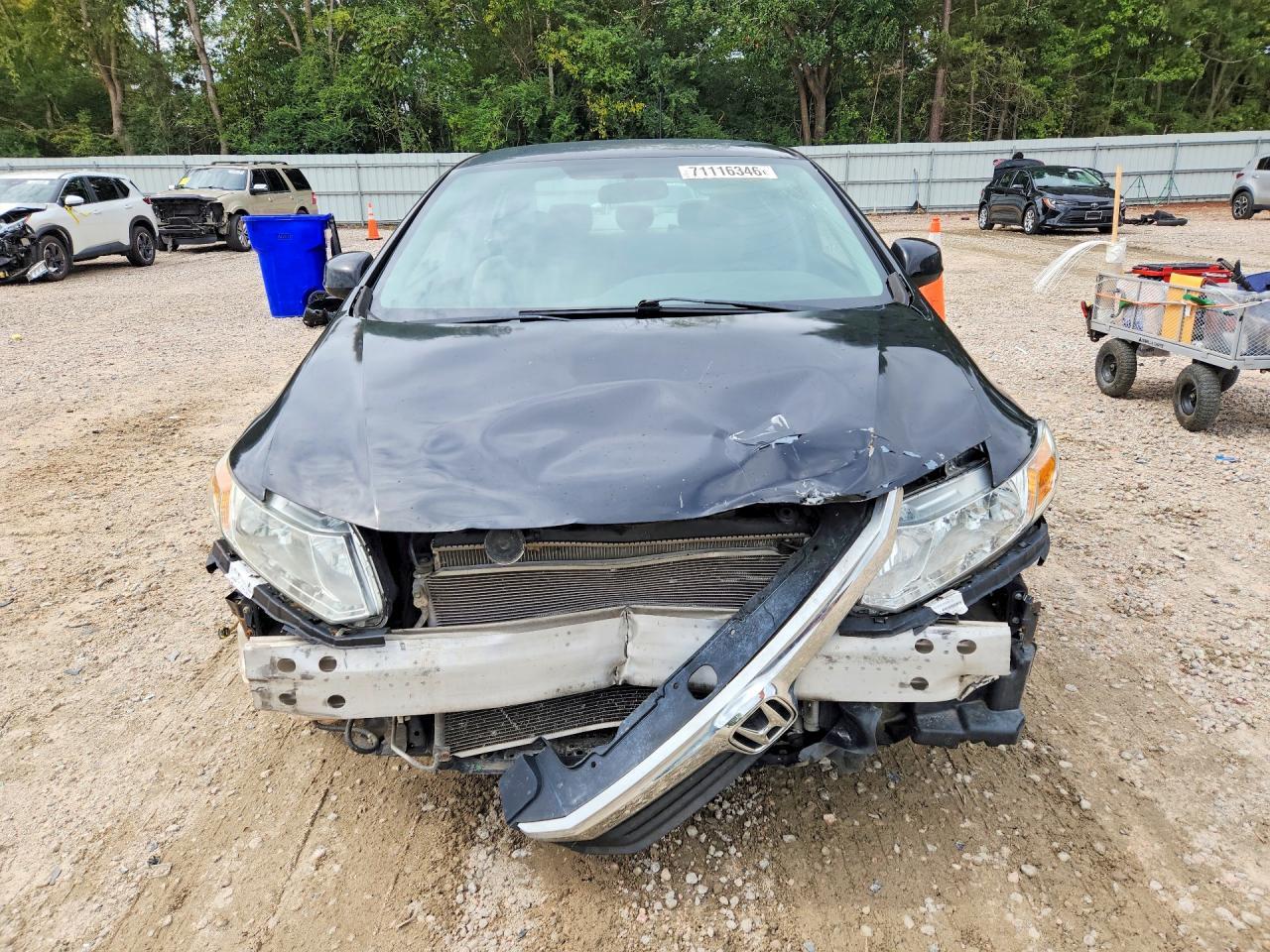 2012 Honda Civic Lx - Фото 5