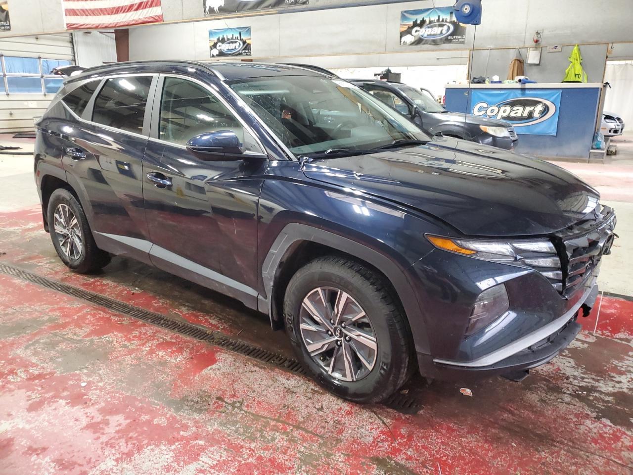 2022 Hyundai Tucson Blue - Image 4