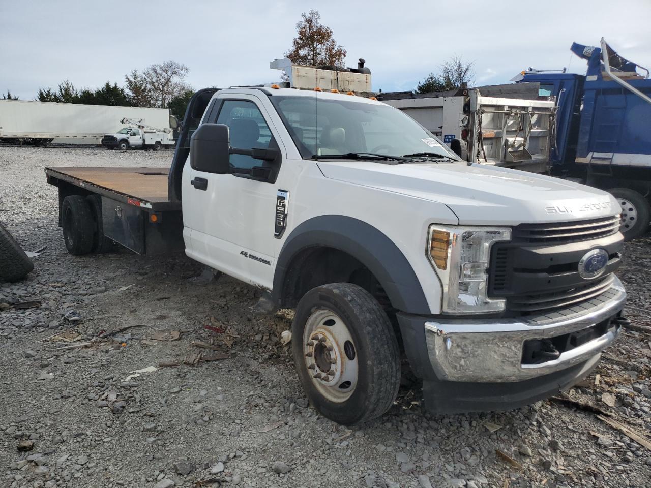 2019 Ford F550 Flatbed Truck - Image 4