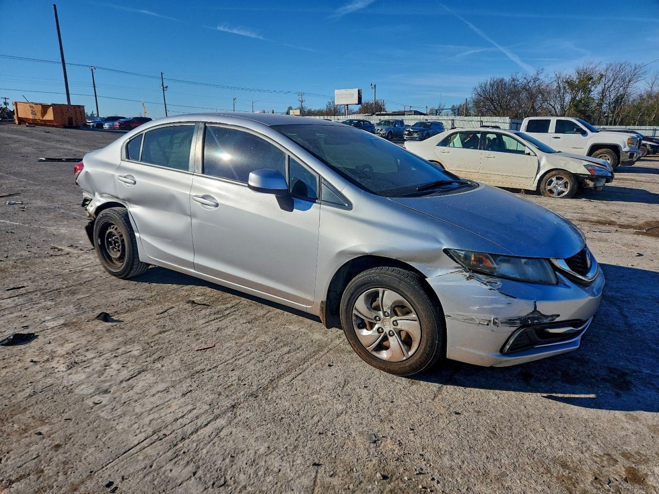 2013 Honda Civic Lx - Фото 4