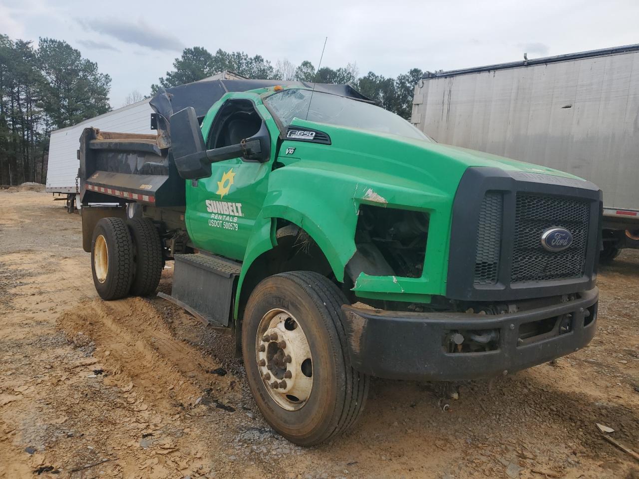 2018 Ford F650 Super Duty Dump Truck - Фото 4