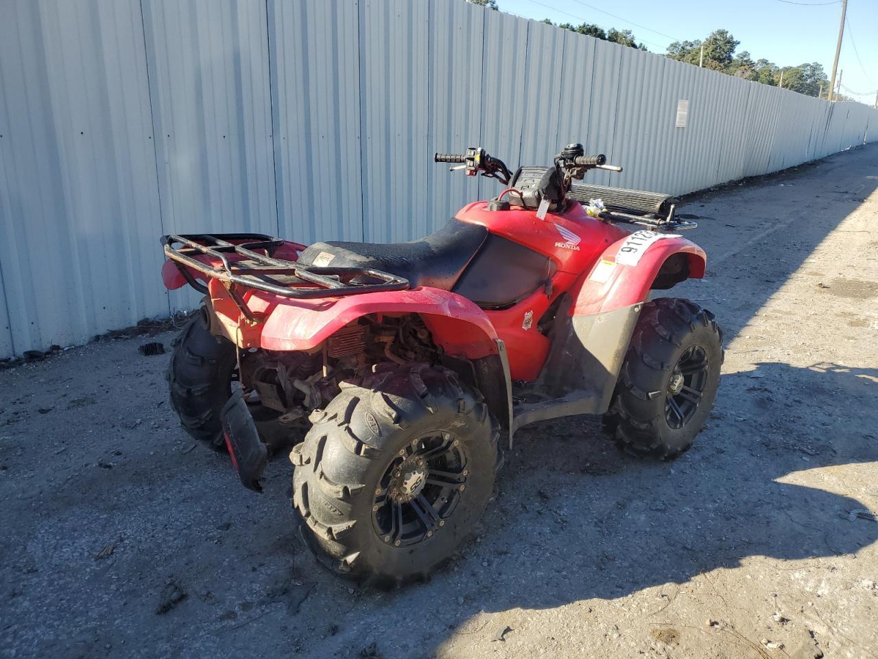 2013 Honda Fourtrax Rancher Atv - Image 4