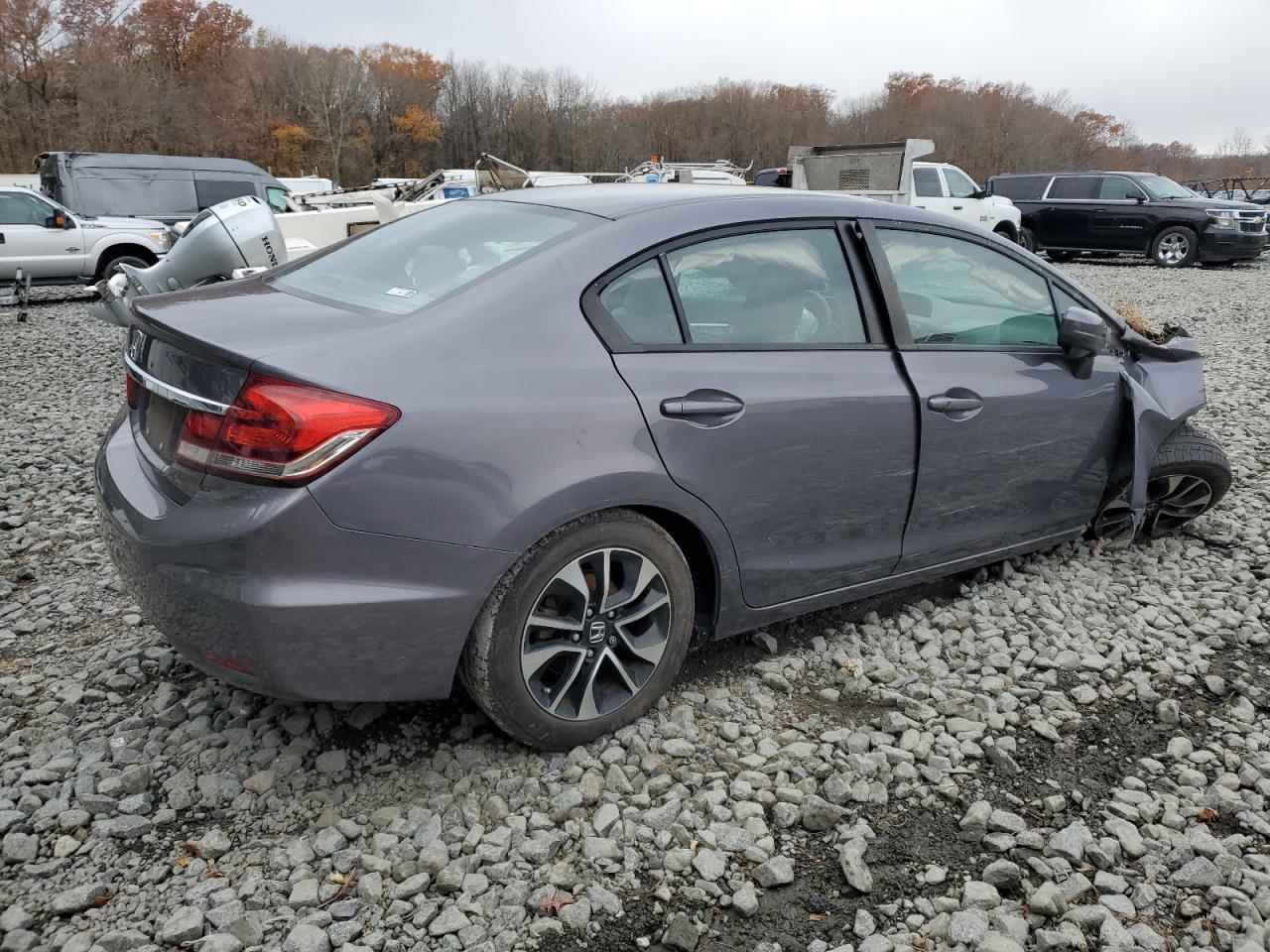 2015 Honda Civic Ex - Фото 3