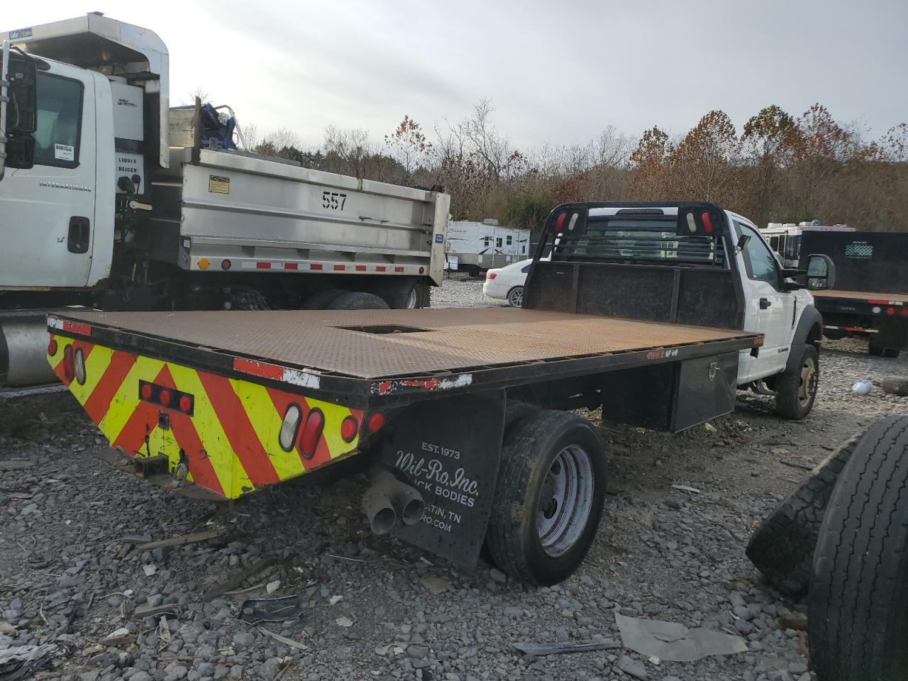 2019 Ford F550 Flatbed Truck - Image 3
