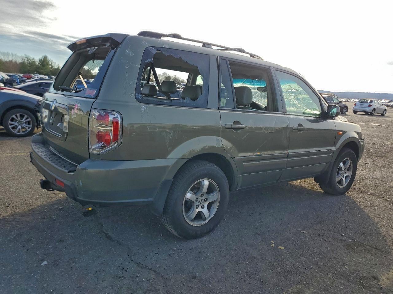 2007 Honda Pilot Exl - Фото 3