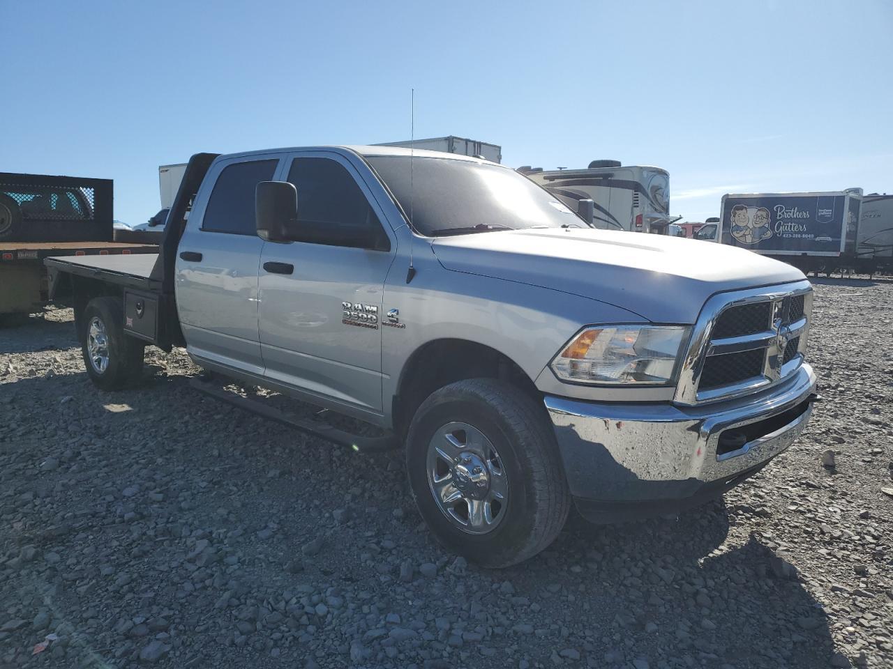 2018 Ram 3500 Flatbed Truck - Image 4