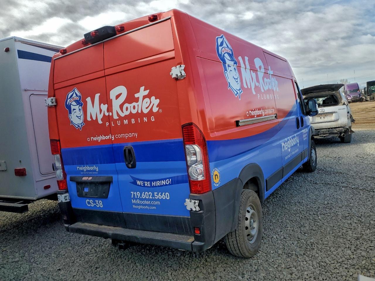 2021 Ram 2500 Promaram 2500 Promaster Cargo Van - Фото 3