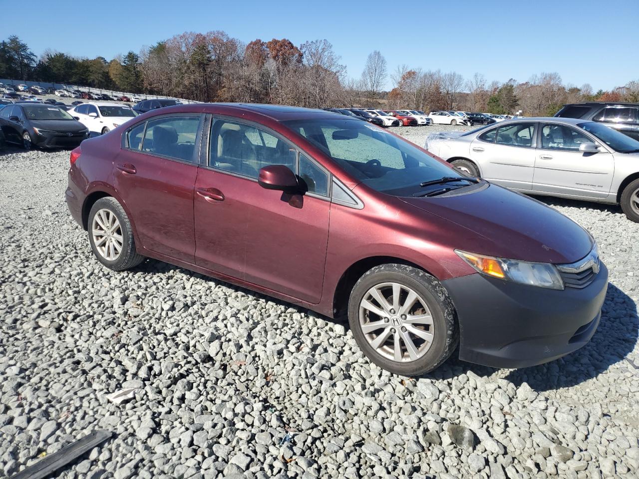 2012 Honda Civic Ex - Image 4