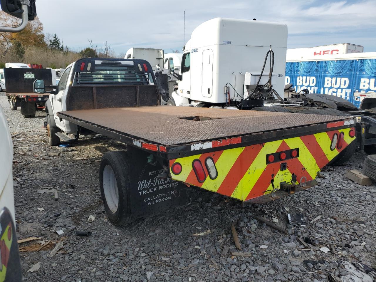 2019 Ford F550 Flatbed Truck - Image 2