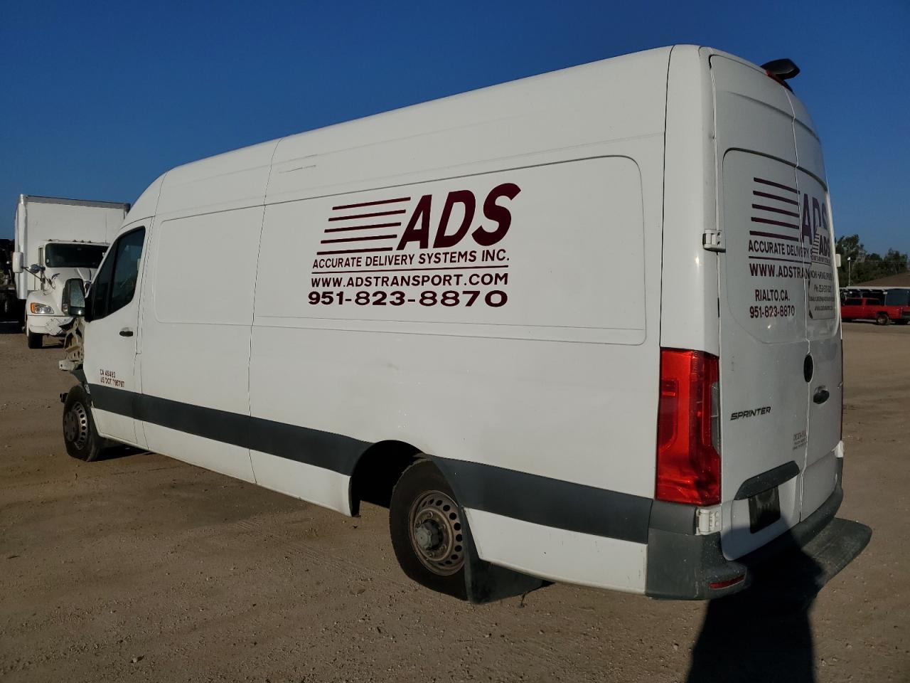 2019 Mercedes Benz Sprinter Delivery Van - Image 2