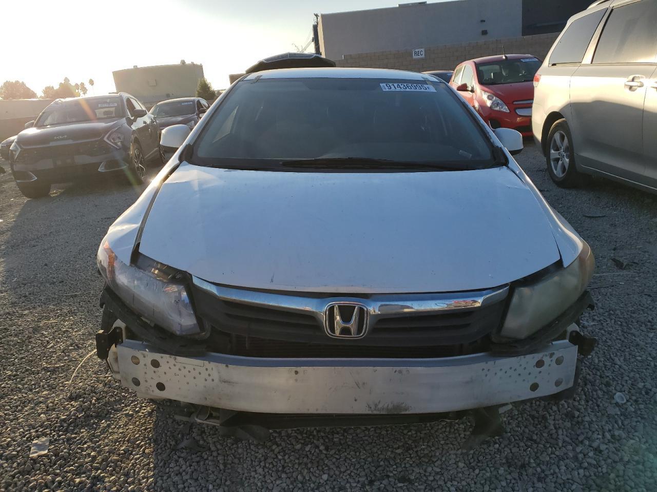 2012 Honda Civic Natural Gas - Фото 5