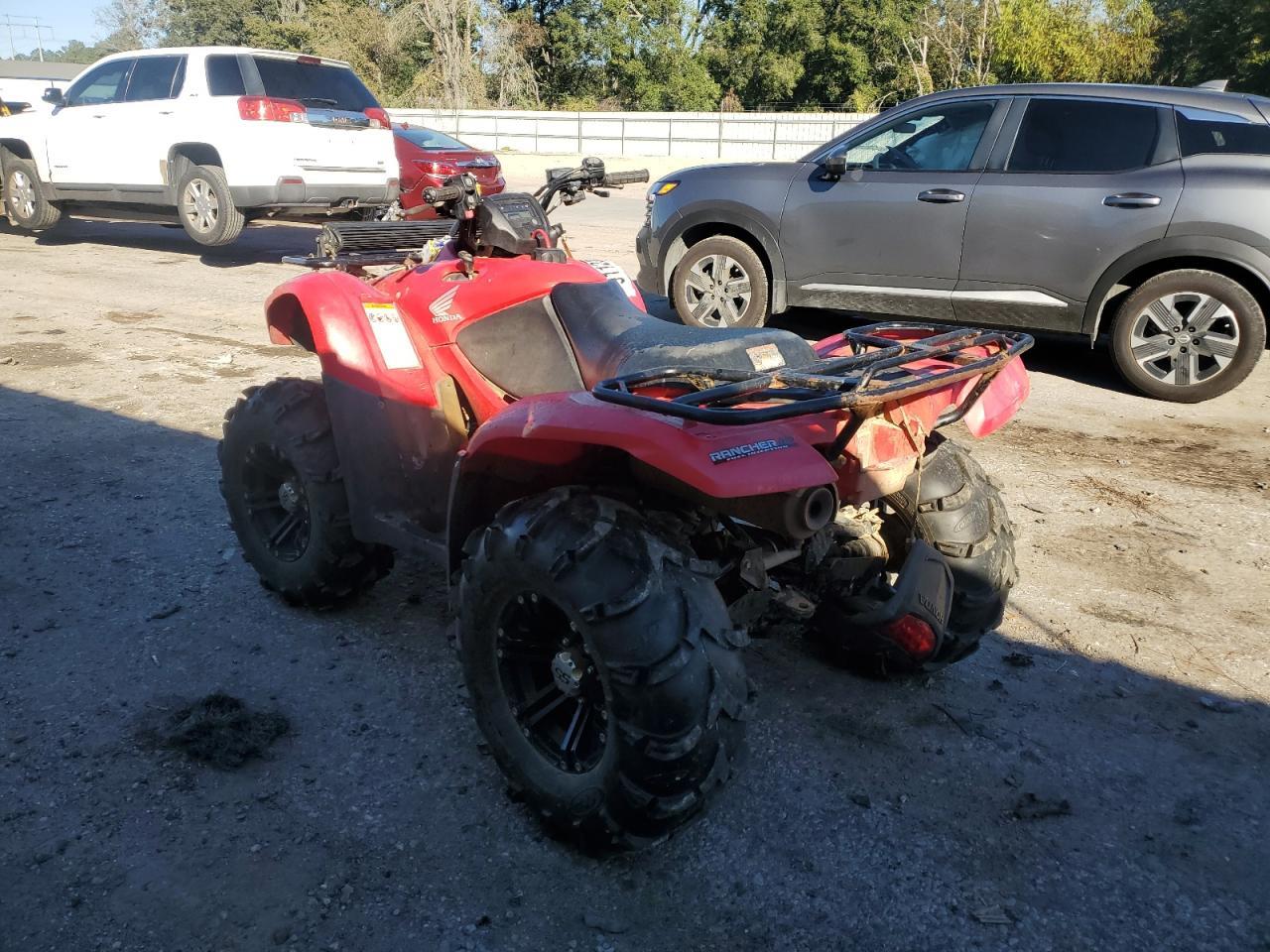 2013 Honda Fourtrax Rancher Atv - Image 3