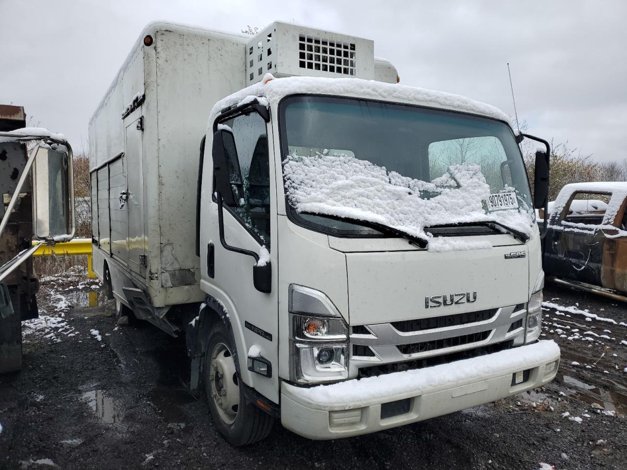 2024 Isuzu Npr Hd - Refrigerator Delivery Truck *** Prior Fleet * Driveshaft Is Disconnected *** - Фото 4