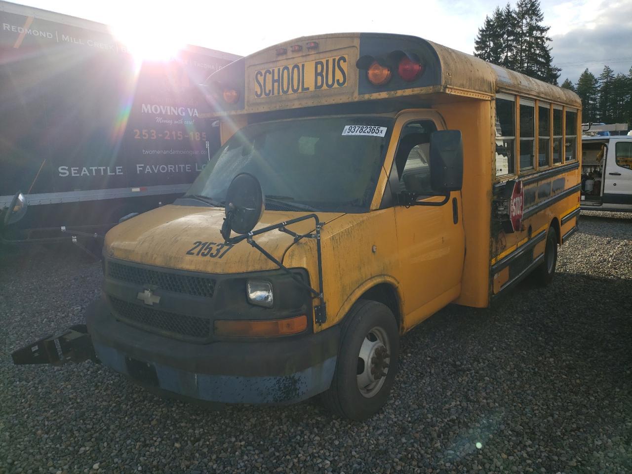 2011 Chevrolet Express School Bus - Image 2