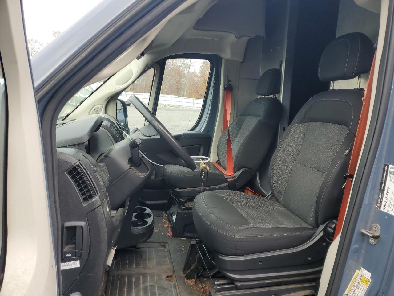 2020 Ram Promaster 3500 Cargo Van - Prior Fleet - Key Is Stuck In The Ignition - Image 7