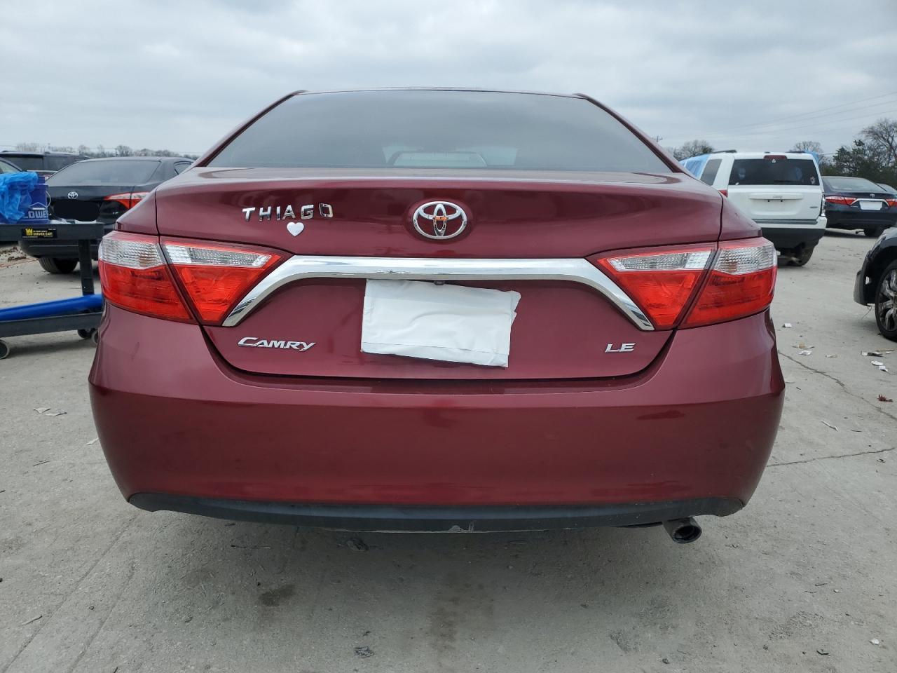 2017 Toyota Camry Le - Фото 6