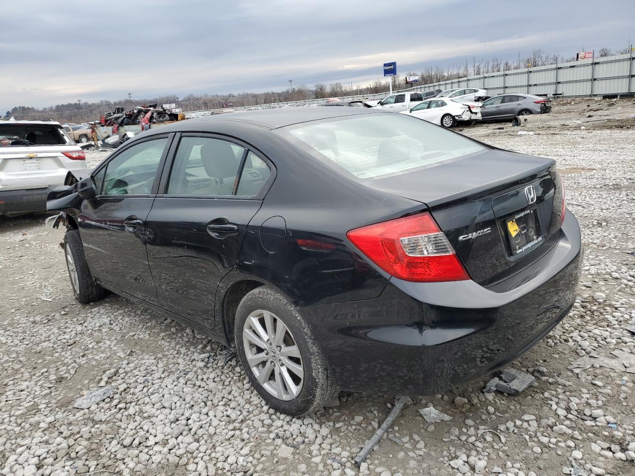 2012 Honda Civic Ex - Image 2