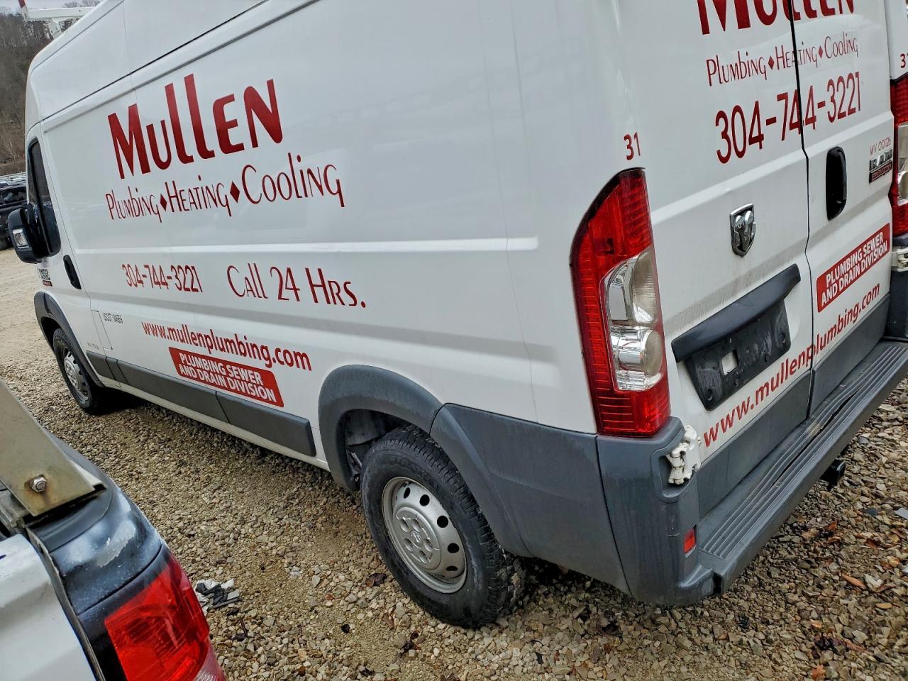 2018 Ram Promaster 2500 Delivery Van - Фото 2