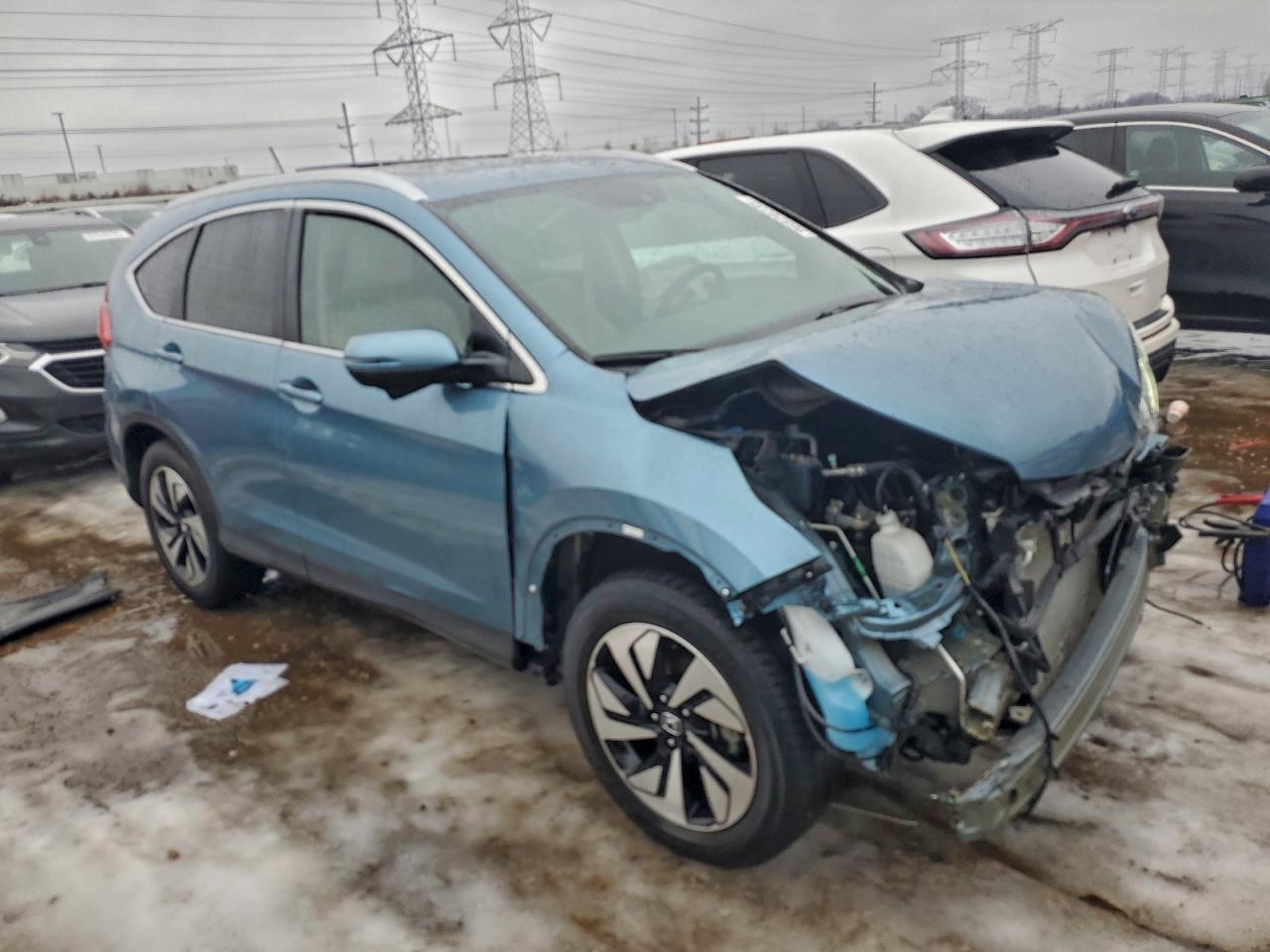 2015 Honda Cr-V Touring - Фото 4