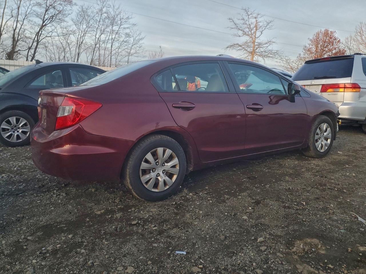 2012 Honda Civic Lx - Фото 3