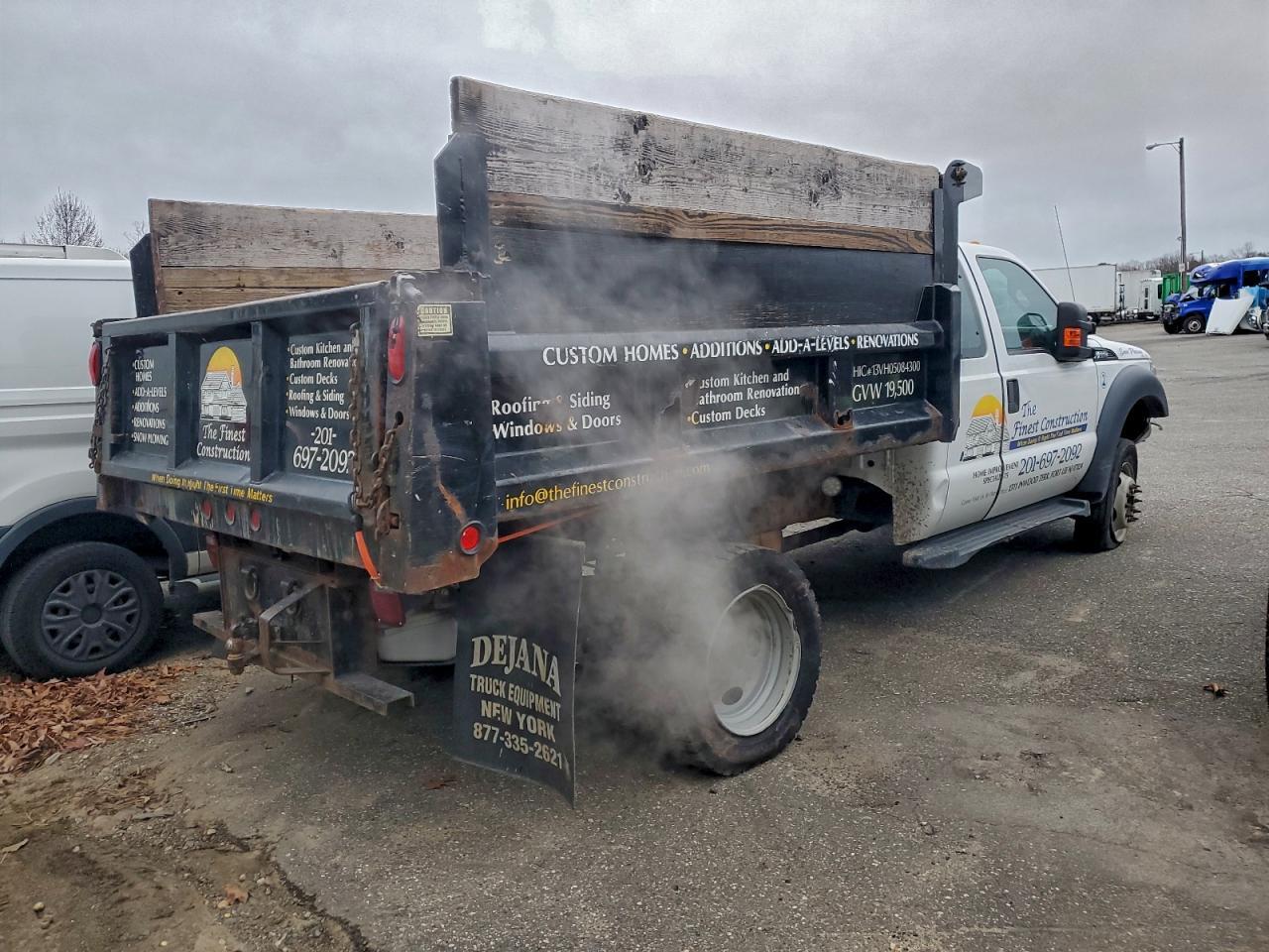 2016 Ford F550 Super Duty Dump Truck - Фото 3