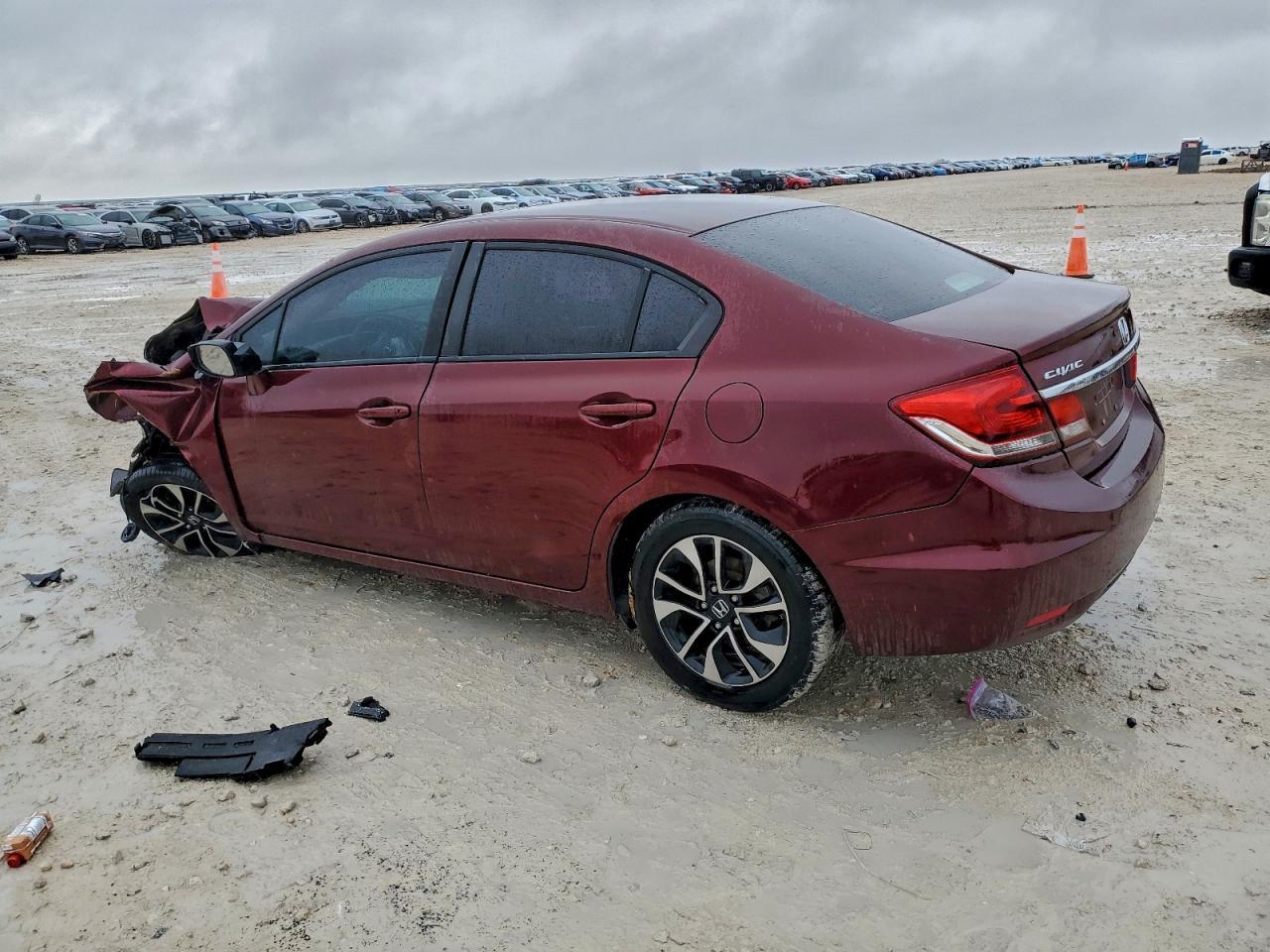 2013 Honda Civic Ex - Фото 2