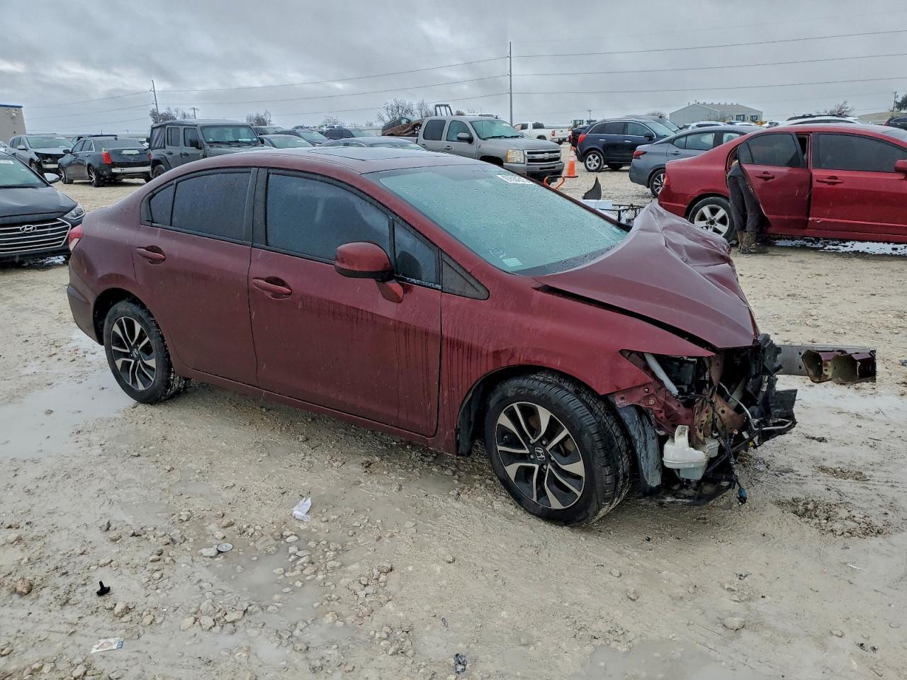 2013 Honda Civic Ex - Фото 4