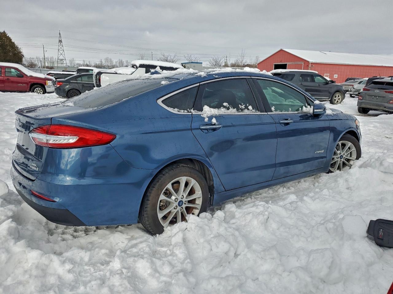 2019 Ford Fusion Sel Hybrid 4D - Image 3