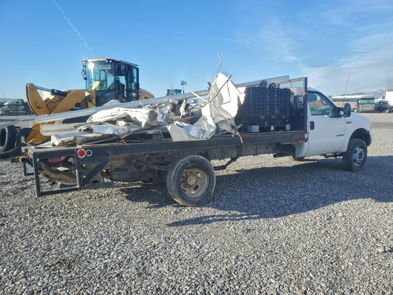 2001 Ford F550 Flatbed Truck - Фото 4