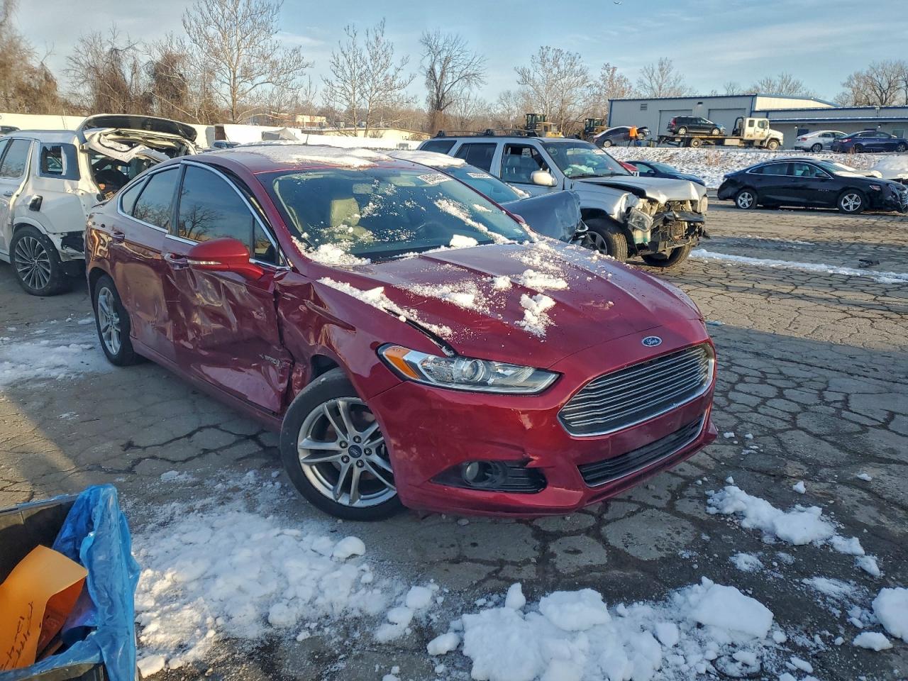 2015 Ford Fusion Titanium Hev - Фото 4