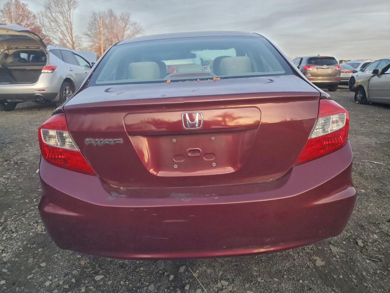 2012 Honda Civic Lx - Фото 6