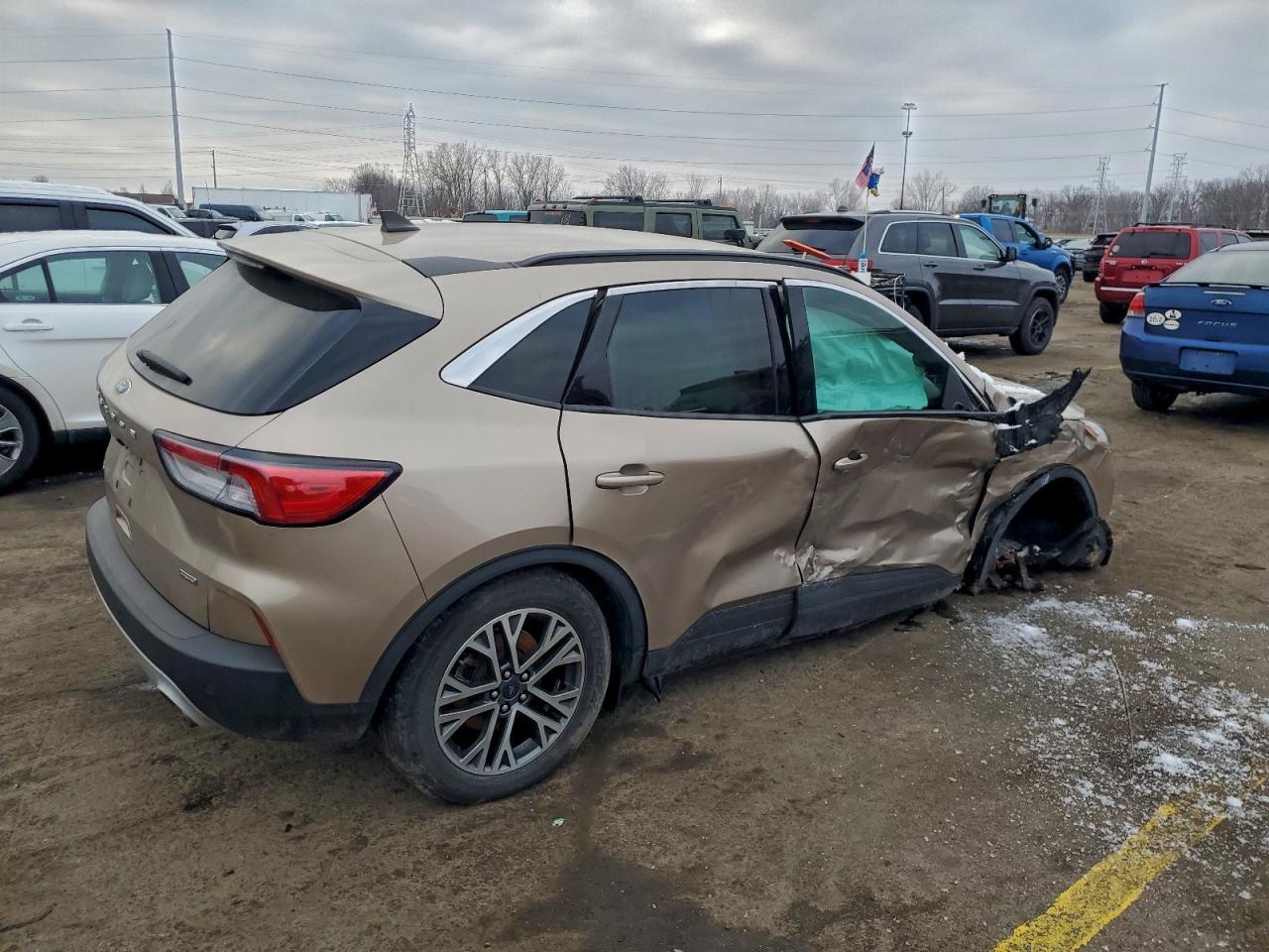 2021 Ford Escape Sel - Фото 3