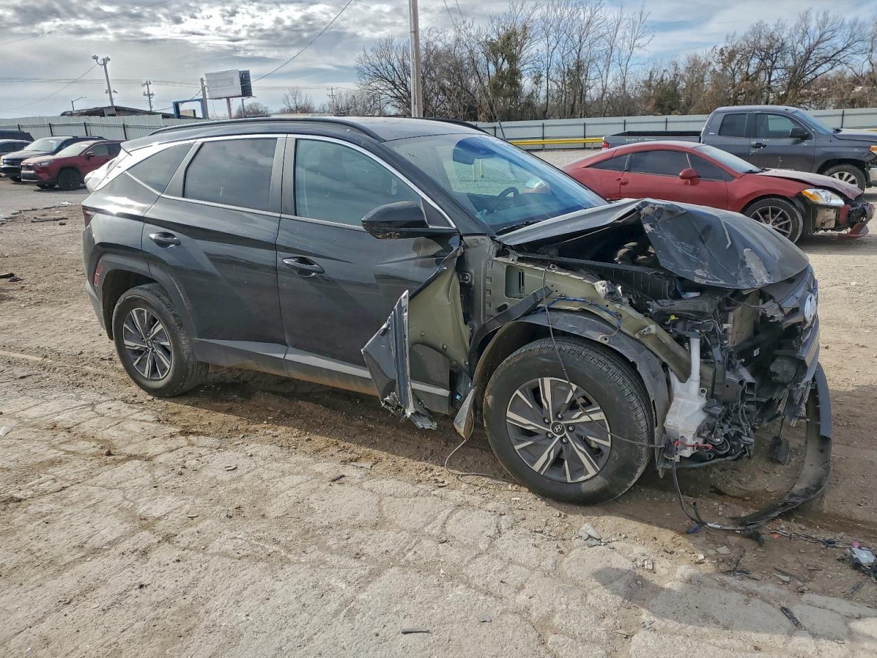 2024 Hyundai Tucson Blue - Фото 4