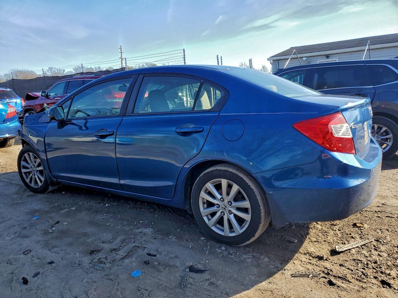 2012 Honda Civic Ex - Фото 2