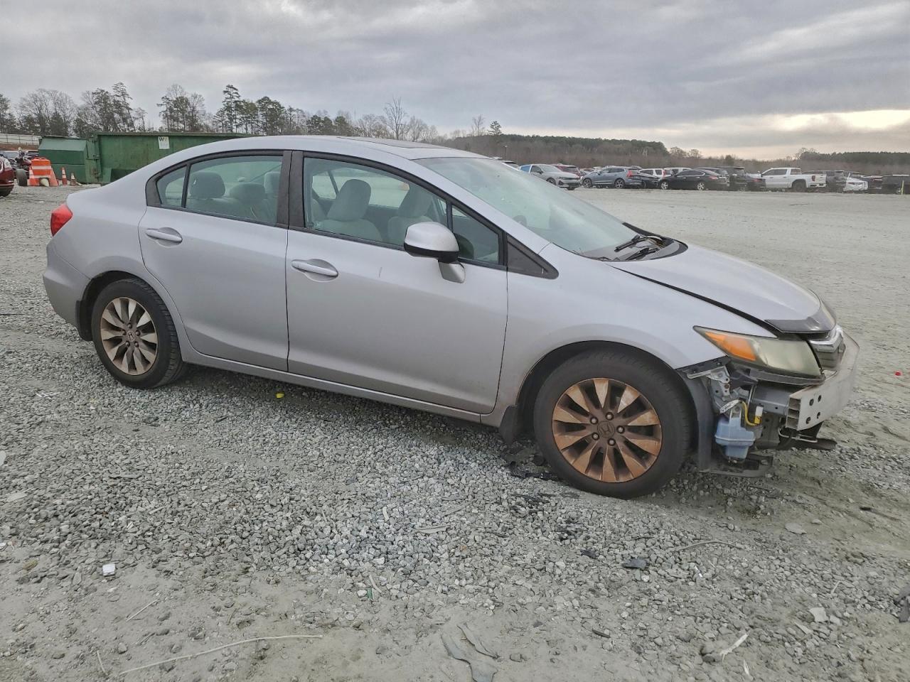 2012 Honda Civic Ex - Фото 4