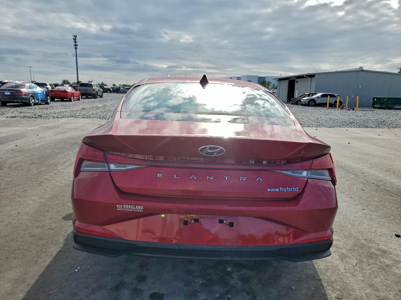 2023 Hyundai Elantra Hybrid Blue - Фото 6