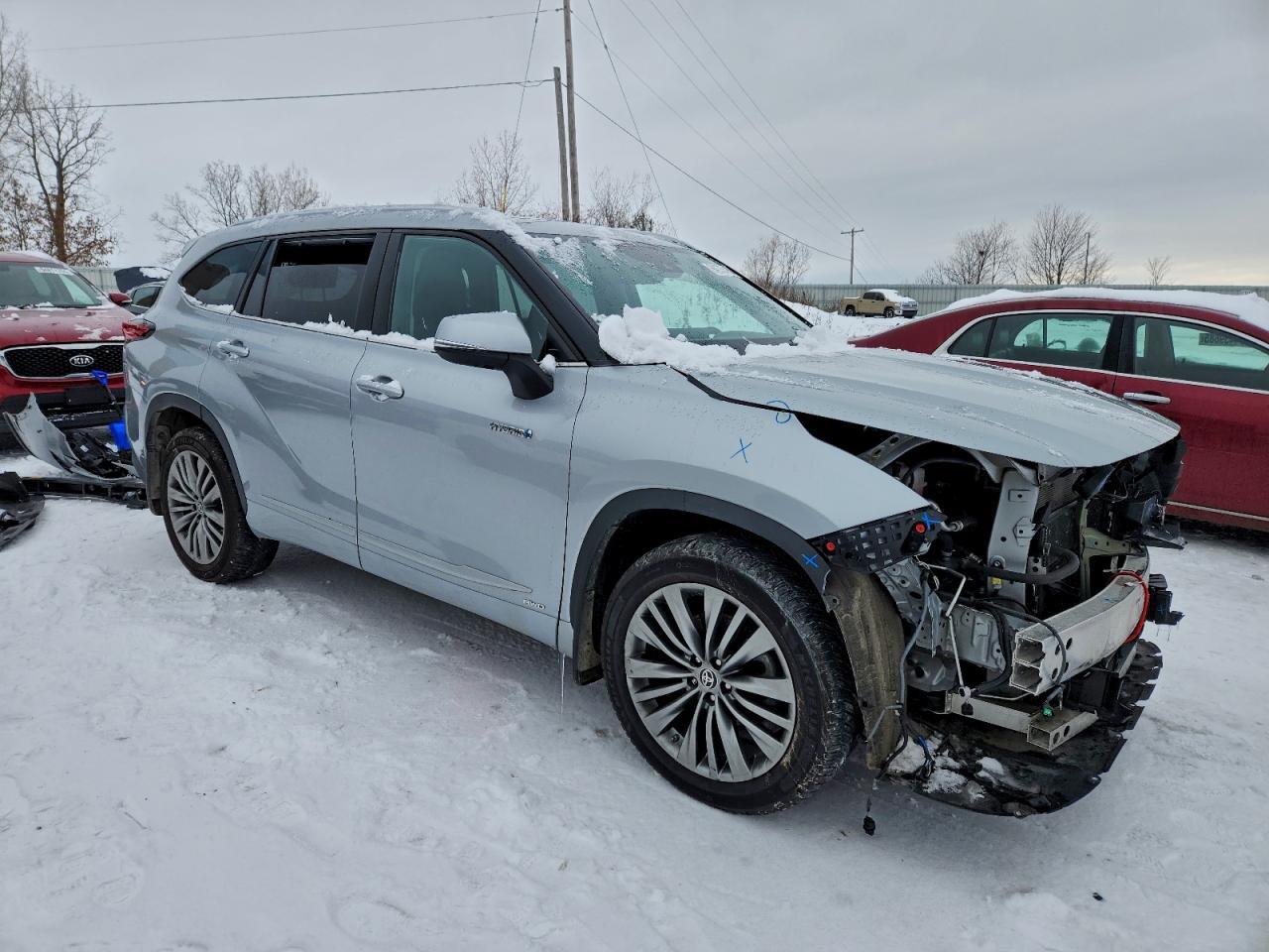 2021 Toyota Highlander Hybrid Platinum - Фото 4