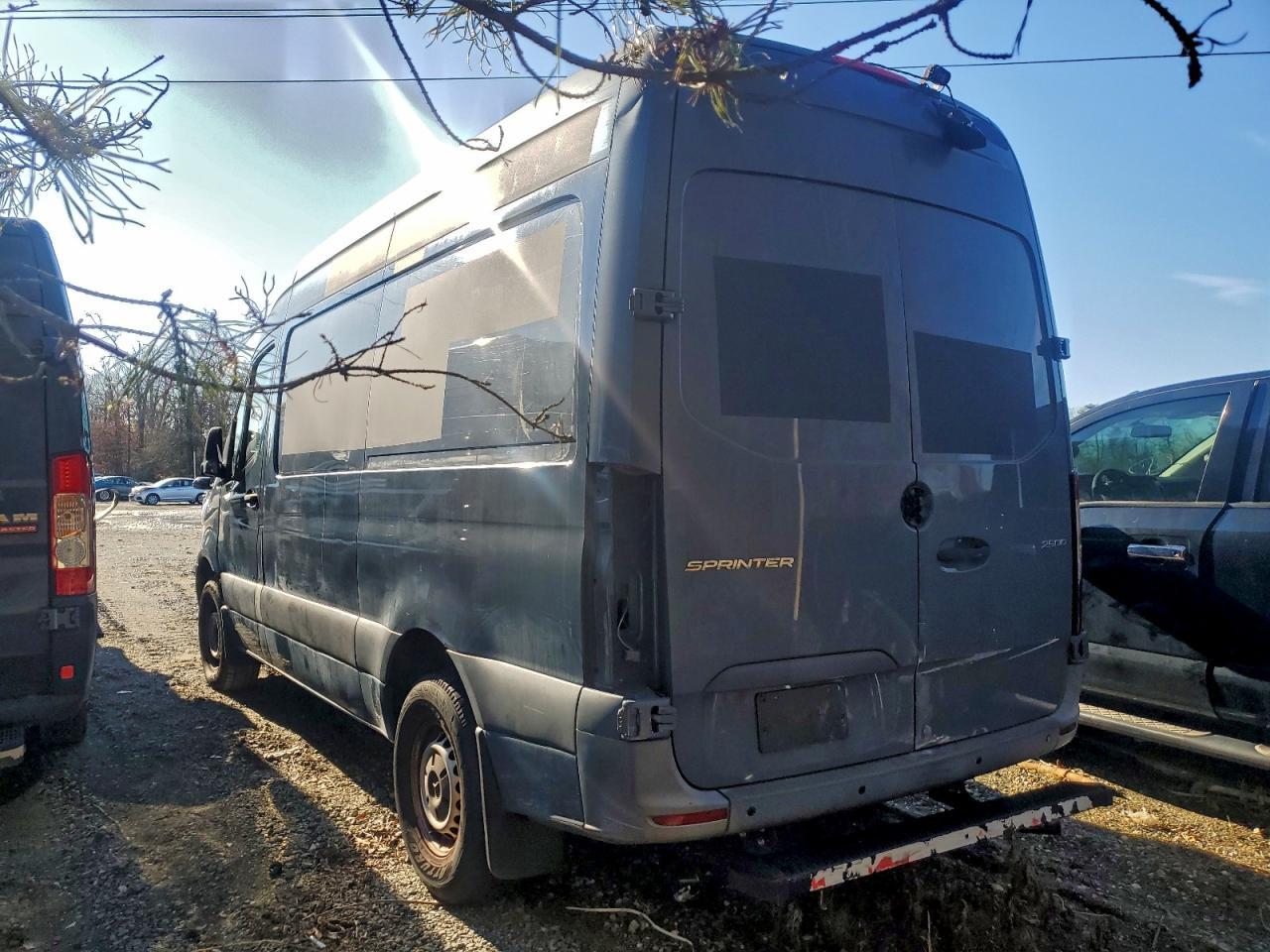 2019 Mercedes-Benz Sprinter 2500 Ext High Roof 3.6L V6 Tdsl - Фото 2